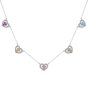 Collar Corazón en Plata 925