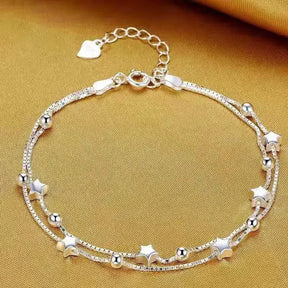 Pulsera Piemont en Plata 925 con Estrellas