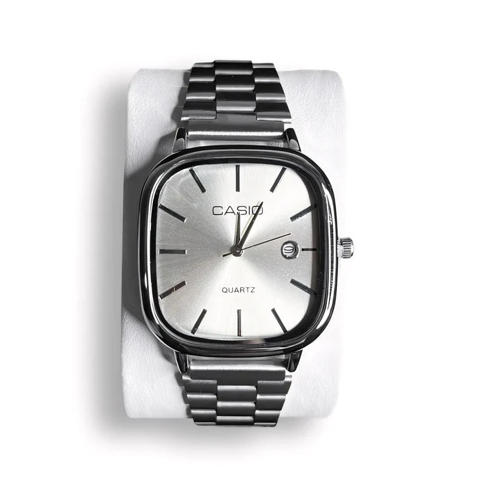 Reloj CASIO Luxurious 36mm – Resistente al Agua | Acero Inoxidable